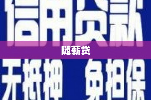 宝山随薪贷