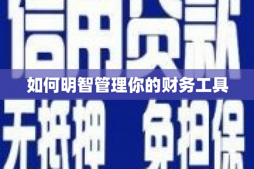 依兰如何明智管理你的财务工具