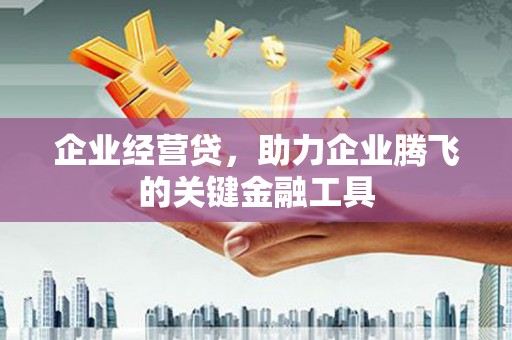 右玉企业经营贷，助力企业腾飞的关键金融工具