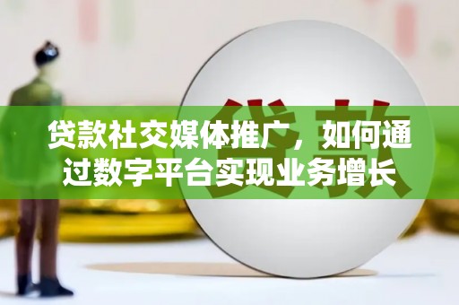 舞钢贷款社交媒体推广，如何通过数字平台实现业务增长
