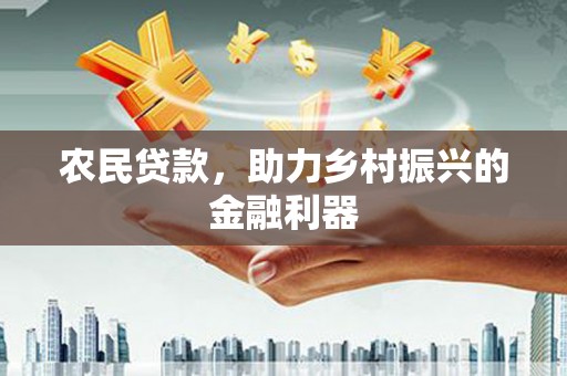 如皋农民贷款，助力乡村振兴的金融利器