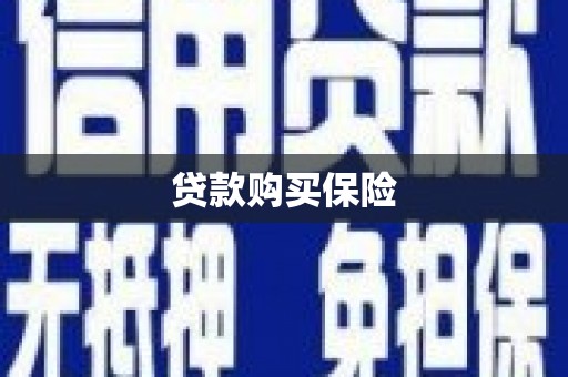 万丹贷款购买保险
