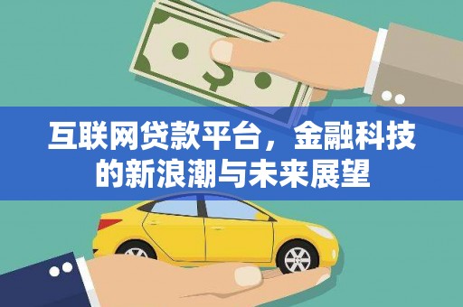 渭城互联网贷款平台，金融科技的新浪潮与未来展望