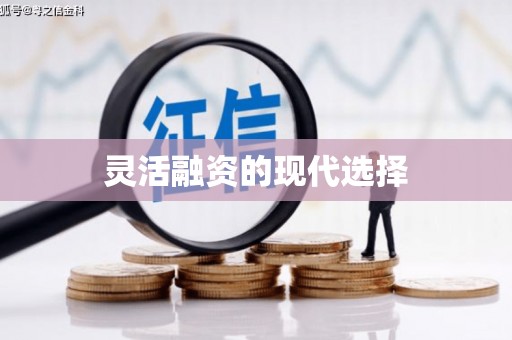 中西灵活融资的现代选择