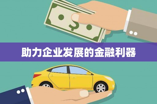 昭平助力企业发展的金融利器