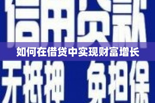 双城如何在借贷中实现财富增长